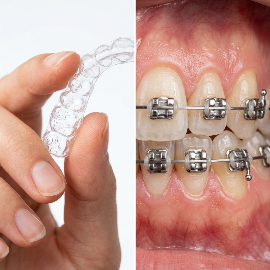 Clear Aligners vs. Braces in Orthodontic Treatment?